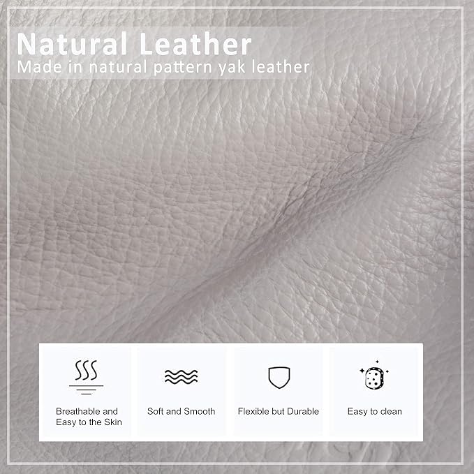 befen Genuine Leather Small Crossbody Bags for Women Cell Phone Bag Cross Body Purses,Silver Zipper