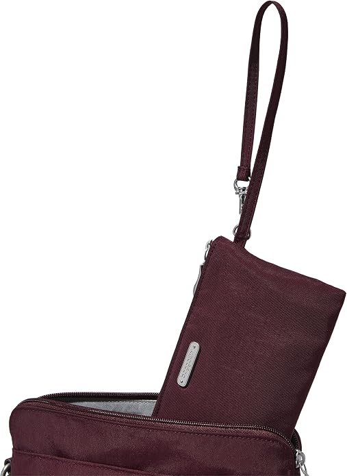 Baggallini womens Go Bagg With Rfid Phone Wristlet