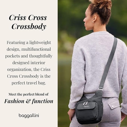 Baggallini Women Criss Cross Crossbody Bag