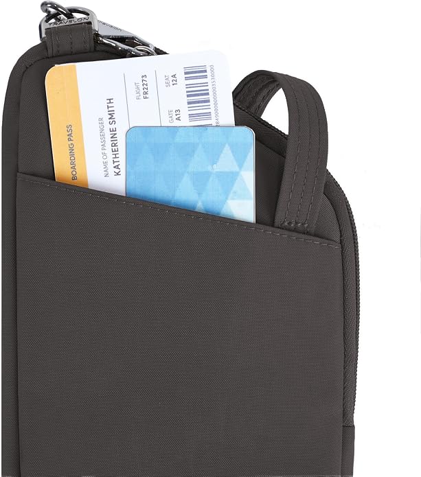 Travelon Anti-Theft Runways Slim Assymetric Crossbody