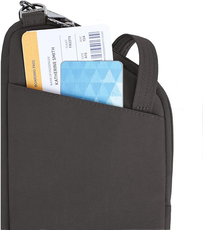 Travelon Anti-Theft Runways Slim Assymetric Crossbody