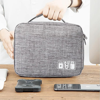 Organizer Case Small Electronic Devices USB Charger Accessories Mouse Phone Cable SD Power Bank Earphone