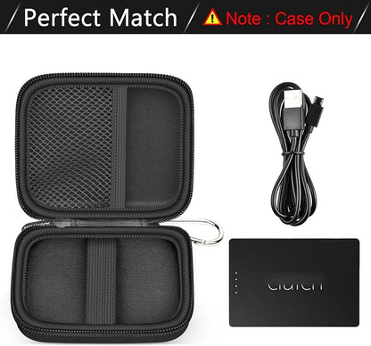 Portable Bank Charger Case for OHOVIV for SABANI for Charmast for VRURC for YILANS for CFIAI for LOVELEDI for RGVOTA for Miday for RONEGN for POIYTL for IAPOS Fast Charging Battery(Black)(2Packs)