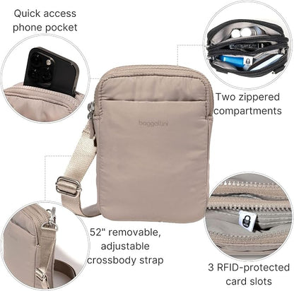 Baggallini Women's Modern Take Two Rfid Crossbody