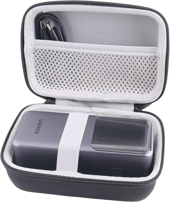 WERJIA Hard Case Compatible with UGREEN Nexode Power Bank 20000mAh 130W Portable Charger (Case Only)