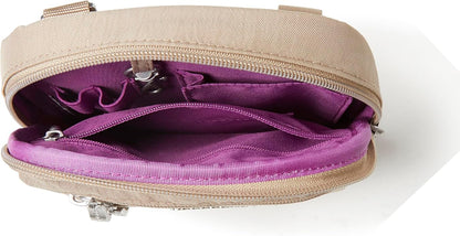 Baggallini Journey Crossbody Bags for Women 9x6 Small Lightweight Travel Handbag W/RFID