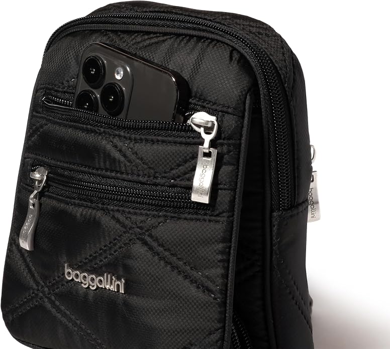 Baggallini Journey Crossbody Bags for Women 9x6 Small Lightweight Travel Handbag W/RFID