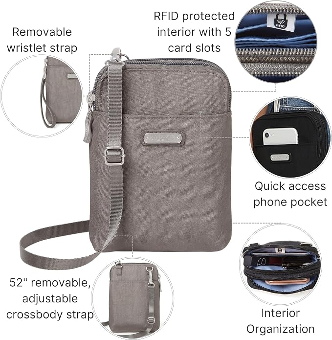 Baggallini The New Classic Collection Take Two RFID Bryant Crossbody