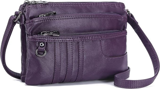 MINICAT Multiple Pockets Small Crossbody Purse Cell Phone Purse Shoulder Bags for Women Cross Body Bag for Woman