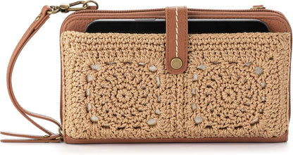The Sak Iris Smartphone Crossbody Purse - Small Women's Cellphone Bag & Wallet For Everyday- Convertible Wristlet With Zipper
