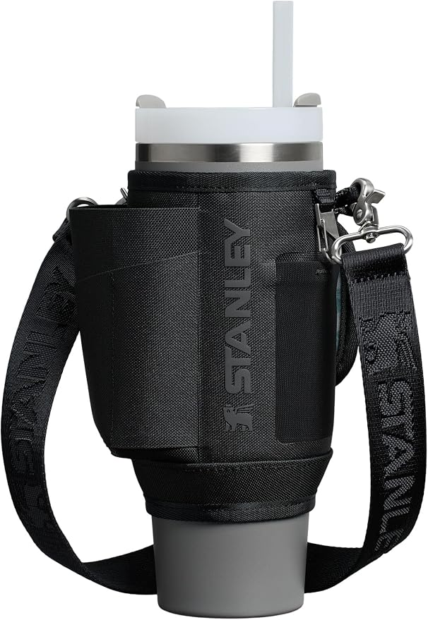STANLEY All Day Quencher Carry All for 40 oz Tumbler with Handle | Crossbody Bag with Phone Holder Pocket, Card Sleeve & Detachable Strap | Water Bottle Carrier Bag | BPA-Free |