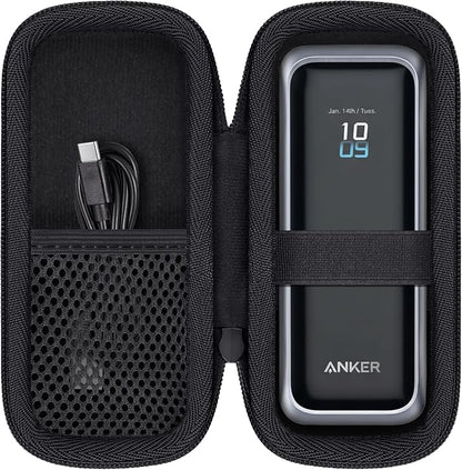 khanka Hard Travel Case for Anker Prime Power Bank, 20100mAh 220W(A110B) /20000mAh,200W(A1336),Case Only (Black)