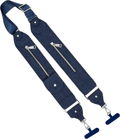 Crossbody Phone Purse, Stashie Clip and Go Strap with 3 Pockets for Cards and Cash, for Travel, Concerts, Sports