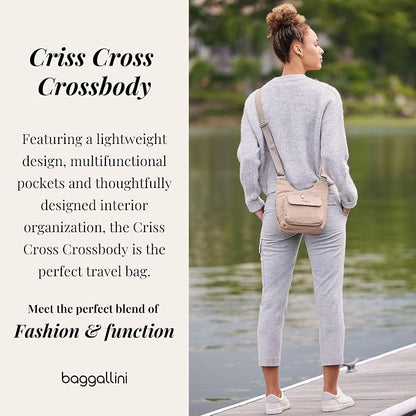 Baggallini Women Criss Cross Crossbody Bag