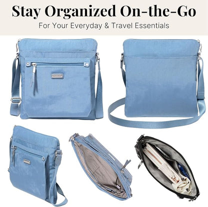 Baggallini womens Go Bagg With Rfid Phone Wristlet