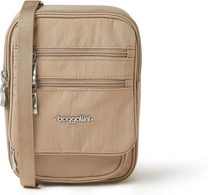 Baggallini Journey Crossbody Bags for Women 9x6 Small Lightweight Travel Handbag W/RFID