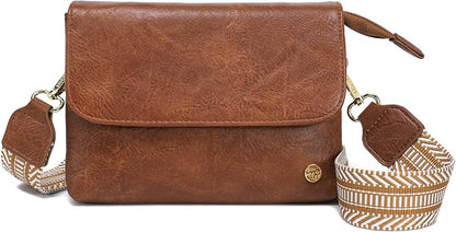 MINICAT RFID Blocking Small Crossbody Bags for Women Vegan Leather Mini Travel Purses Cell Phone Purse Cross Body Bag
