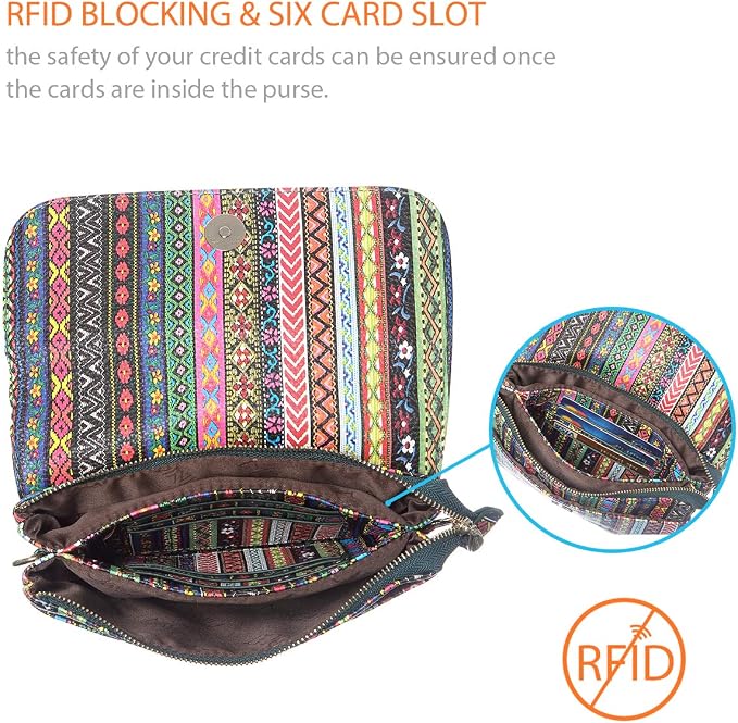 MINICAT RFID Blocking Small Crossbody Bags for Women Vegan Leather Mini Travel Purses Cell Phone Purse Cross Body Bag