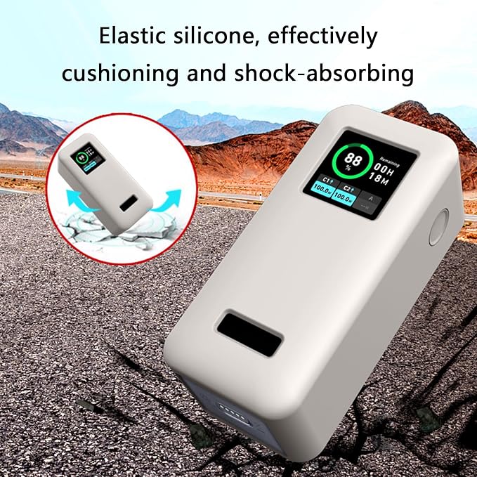Durability Silicone Covers for 200W 20000mAh M6Z5 Portable Guard Impacts and Easy Sleeve