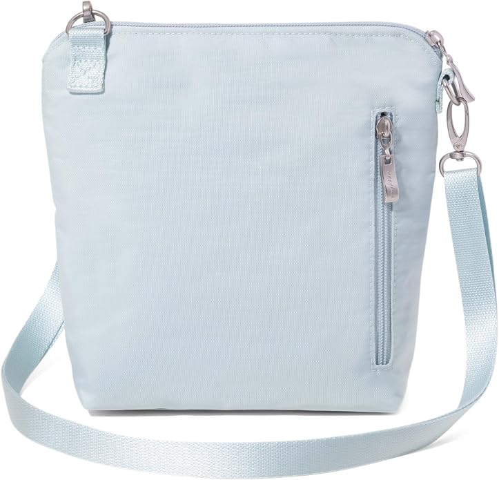 Baggallini Modern Pocket Crossbody Bag for Women, 8.5"x8.5" Handbag Purse with RFID, Lightweight Water-Resistant
