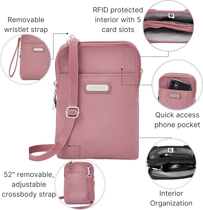 Baggallini The New Classic Collection Take Two RFID Bryant Crossbody