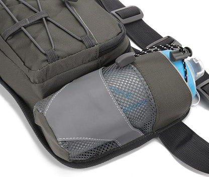 Waist Pack with Water Bottle Holder for Running Walking Hiking Fanny Pack Hydration Belt