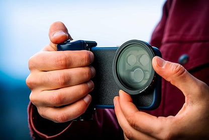 Freewell True Color VNDXMIST Variable ND (Mist Edition 1/4) 1-5 Stop Filter Compatible only with Freewell Sherpa iPhone Series Cases & Genius Rig Cage