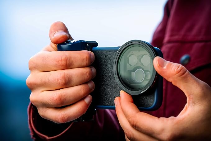 Freewell Diffusion Glow Mist 1/4 Filter Compatible only with Freewell Sherpa iPhone Series Cases & Genius Rig Cage