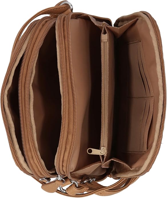 Multisac Women's MultiSac North South Mini Zip Around Crossbody