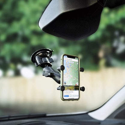 RAM Mounts Twist-Lock Suction Cup Base RAP-224-1U Compatible with RAM B Size 1" Ball Components