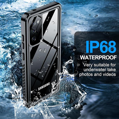 MOZOTER for Samsung Galaxy S20 FE Case Waterproof,[IPX8 Underwater Case][Full Body Shockproof & Military Dropproof] Clear Sound Quality Built-in Screen Protector for Samsung S20 FE 6.5 inch-Black