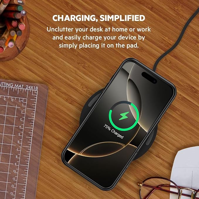 Battery Case for iPhone 16 Pro Max, Enhanced 12000mAh Portable Protective Wireless Charging Case Support Carplay Compatible with iPhone 16 Pro Max (6.9 inch) Rechargeable Battery Charger Cover(Black)