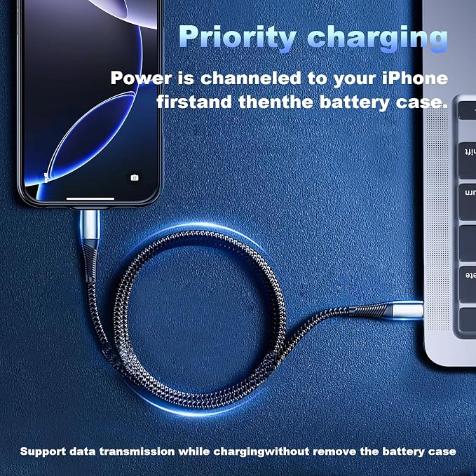 Battery Case for iPhone 16 Pro Max (6.9 inch), 2026 Upgraded High Capacity 13800mAh Battery Pack Rechargeable Charger External Charging Case with Tempered Glass Screen Protector Black