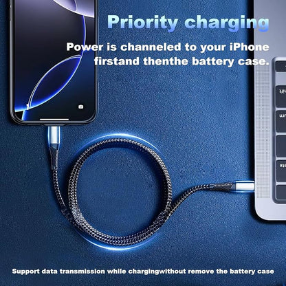 Battery Case for iPhone 16 Pro Max (6.9 inch), 2026 Upgraded High Capacity 13800mAh Battery Pack Rechargeable Charger External Charging Case with Tempered Glass Screen Protector Black