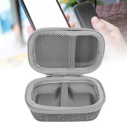 FOSA Power Bank Carrying Case, Battery Pack Storage Bag Soft Lining for Portable Charger (Gray)