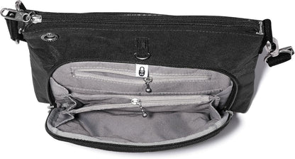 Baggallini womens Securtex Anti-theft Memento Crossbody Bag