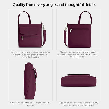 Travelon Anti-Theft Classic Mini Shoulder Bag