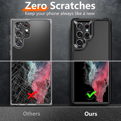 Temdan [Heavy Shockproof for Samsung Galaxy S22 Ultra Case,with 2 Pack [Soft Screen Protector + Camera Lens Protector] [12 FT Military Grade Drop Protection] Tough Rugged Full-Body Protection