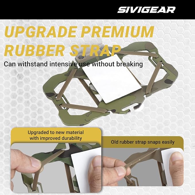 Tactical Phone Holder,Plate Carrier Phone Mount Not Block the Phone Camera Molle Phone Holder for Hunting,Duty,Hiking