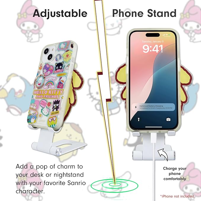 Sonix x Sanrio Character Phone Stand | Adjustable Cell Phone Holder, Desk Stand, Dock | Pompompurin