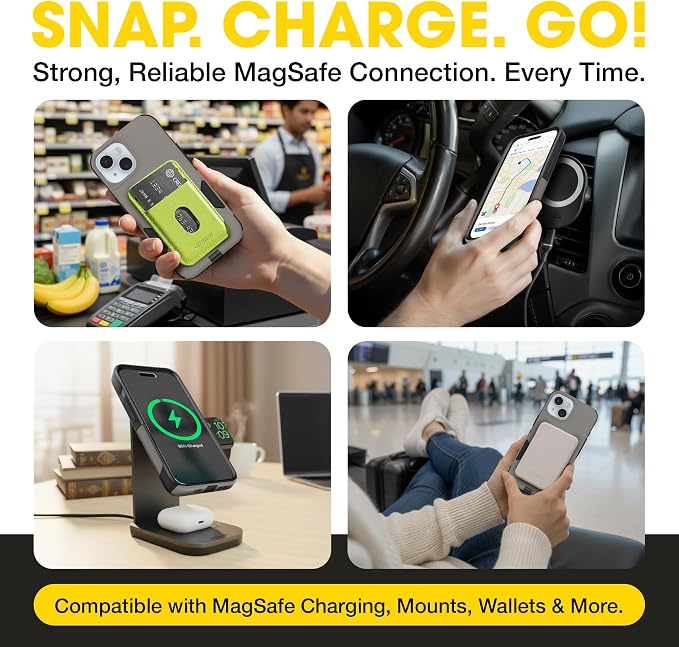 OtterBox iPhone 16e, 15, 14, & 13 Commuter Series Case - Slim & Tough, Pocket-Friendly, with Port Protection - Grey/Black