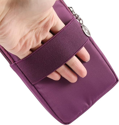 Cell Phone Crossbody Zipper Purse Armband Wallet Pouch for Samsung Galaxy S26 Ultra S25 S24 S23 FE A17 A16 A15 A26 A36