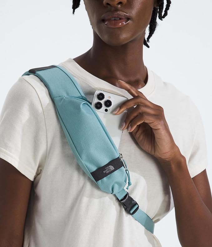 THE NORTH FACE Borealis SIing Bag | Crossbody Adjustable Strap, Water Repellent Finish, Multiple Compartments, Tablet Sleeve