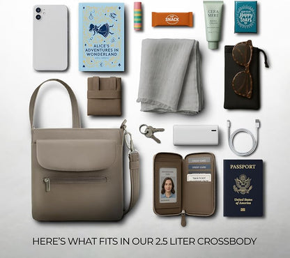 Travelon Anti-Theft Classic Mini Shoulder Bag