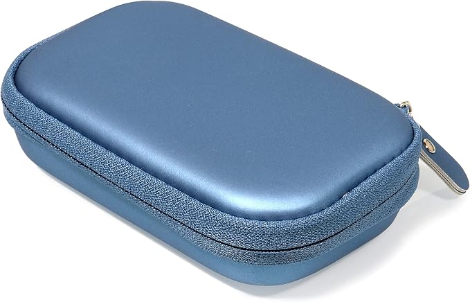 CaseSack Case for INIU P41 10000mAh 45W PD Portable Charger – Hard EVA Travel Carrying Case for INIU Power Bank & Cables, Shockproof Storage Bag (Blue)