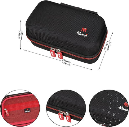Mchoi EVA Protection Case for NOCO GENIUS5 Smart Battery Charger, Case Only, Black