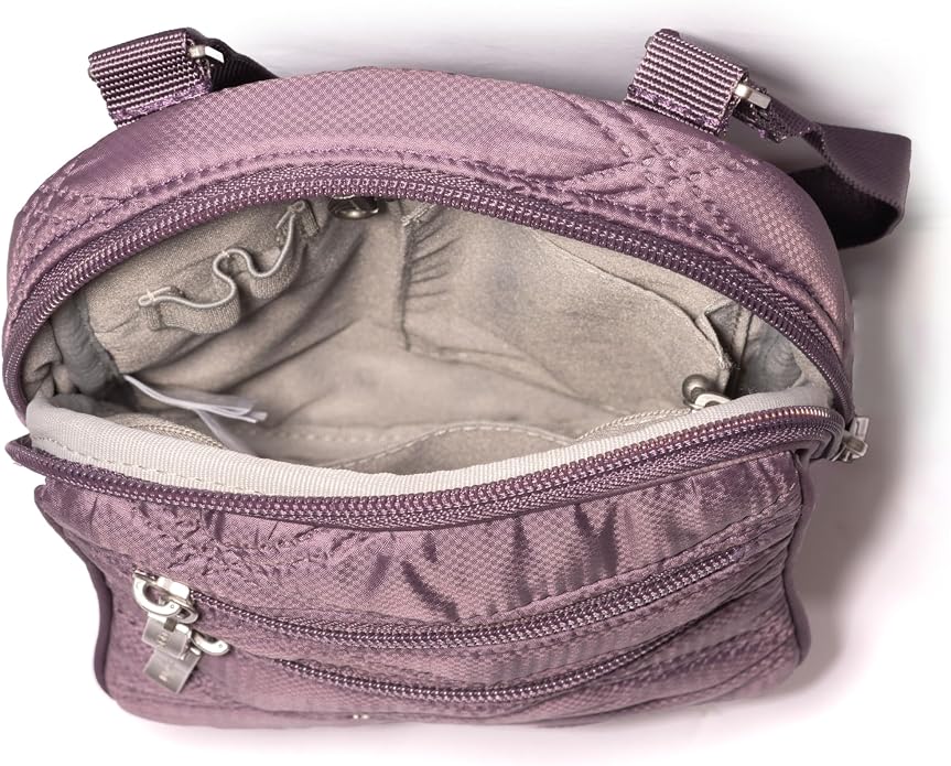 Baggallini Journey Crossbody Bags for Women 9x6 Small Lightweight Travel Handbag W/RFID