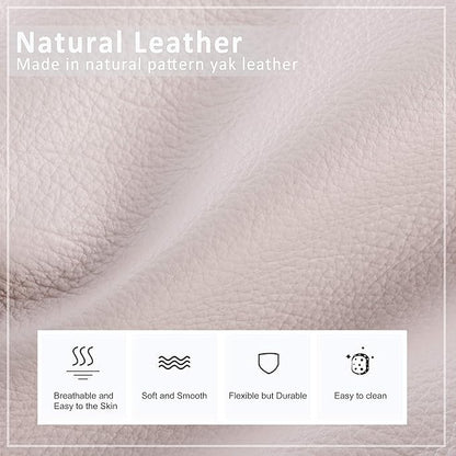 befen Genuine Leather Small Crossbody Bags for Women Cell Phone Bag Cross Body Purses,Silver Zipper