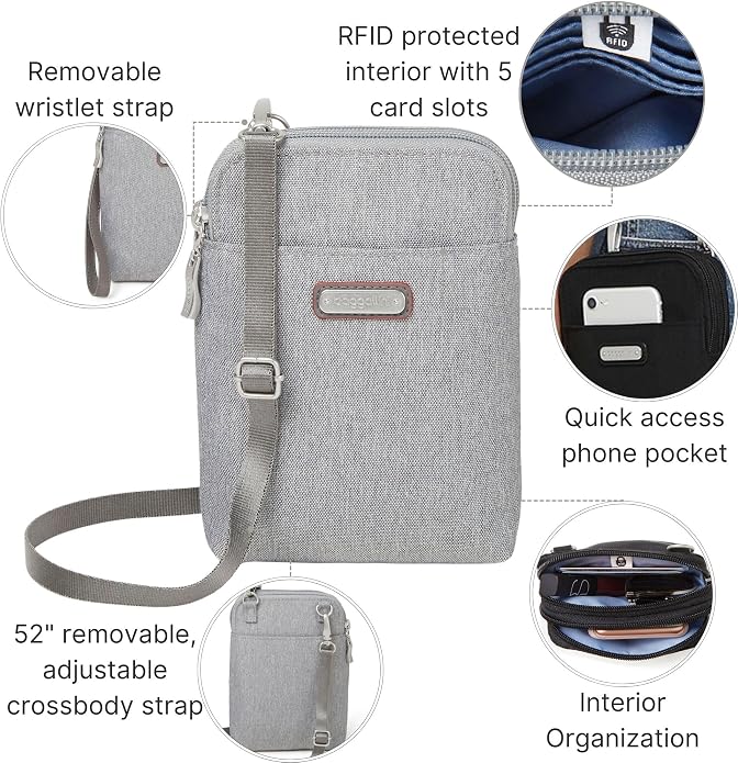 Baggallini The New Classic Collection Take Two RFID Bryant Crossbody