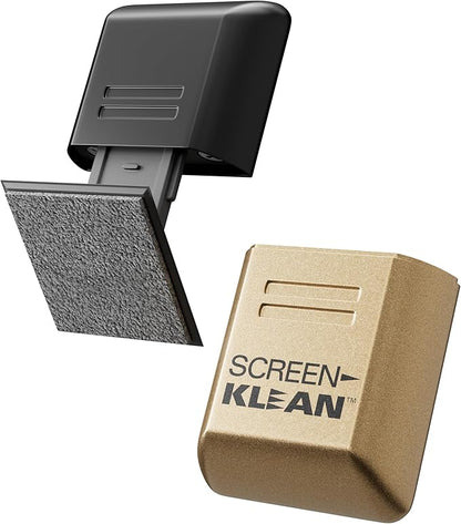 ScreenKlean Tablet Screen Cleaner - Compatible with iPad, Android & Amazon Tablet - with Carbon Microfiber Tech-Electroplated Gold-1 Count (Pack of 1)